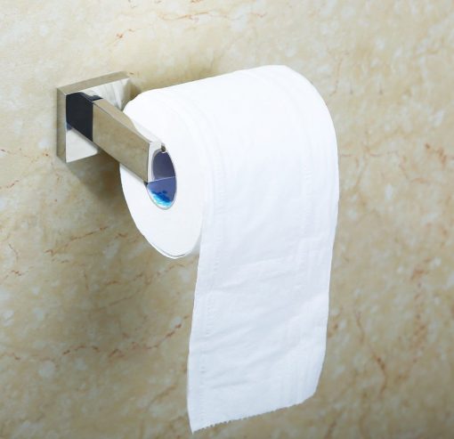 Držiak na toaletný papier s chrómovým povrchom