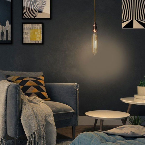 Edison Soft žiarovka, Tubus, E27, 1000lm, 11W, Teplá biela, stmievateľná - Image 3