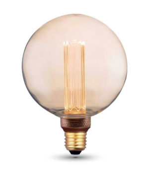 Dekoračná FILAMENT žiarovka - SPHERE - E27, Teplá biela, 4W, 200lm