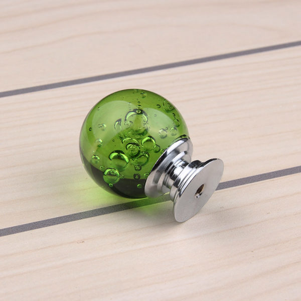 Úchyt na nábytok Bubble Ball, GREEN, 30mm