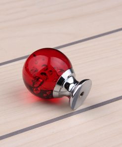 Úchyt na nábytok Bubble Ball, RED, 30mm