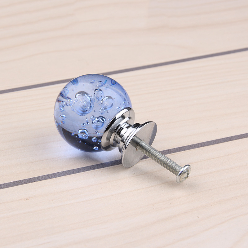 Úchyt na nábytok Bubble Ball, SEA BLUE, 30mm – Obrázok 2