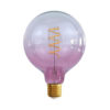 Edison Soft žiarovka PINK-TRANSPARENT SPHERE – E27, 4W, 150lm, Stmievateľná