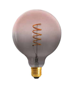 Edison Soft žiarovka BLACK-TRANSPARENT SPHERE - E27, 4W, 150lm, Stmievateľná (1)