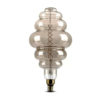 Umelecká žiarovka BUBBLE, dymová - 8W, E27, 350lm, Stmievateľná, Teplá biela