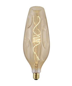 Vintage Filament žiarovka BOTTLE, zlatá - 5W, E27, 250lm, Stmievateľná, Teplá biela