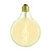 Edison Soft žiarovka pre závesné lampy, Note, E27, 130lm, 4W, Teplá biela, stmievateľná