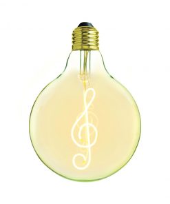 Edison Soft žiarovka pre závesné lampy, Note, E27, 130lm, 4W, Teplá biela, stmievateľná