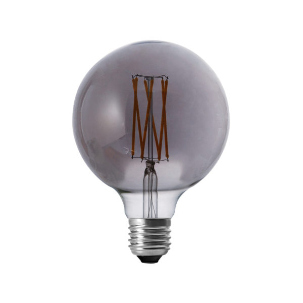 LED Žiarovka SPHERE s dymovým sklom, E27, 130lm, 4W, Teplá biela, stmievateľná
