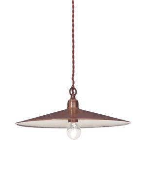 Závesné historické svietidlo CANTINA SP1 v medenej farbe | Ideal Lux