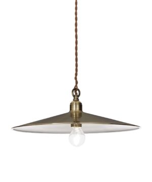 Závesné historické svietidlo CANTINA SP1 v staromosádznej farbe | Ideal Lux