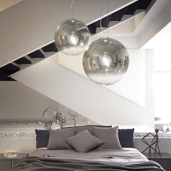 Luxusné svietidlo s dymovým tienidlom MAPA FADE SP1 D20 | Ideal Lux - Image 2