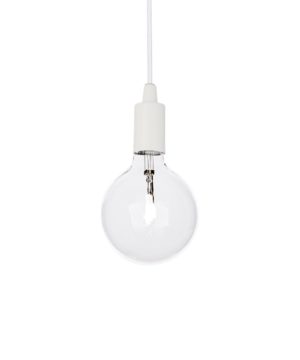 Dizajnové svietidlo v bielej farbe EDISON SP1 | Ideal Lux