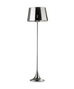Stojacia lampa v chrómovej úprave LONDON CROMO PT1 | Ideal Lux