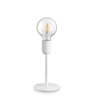 Stolová moderná lampa v bielej farbe MICROPHONE TL1 | Ideal Lux