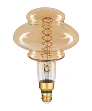 Filament LED žiarovka Pearl, E27, 8W, 500lm, Stmievateľná, Teplá biela | Avide