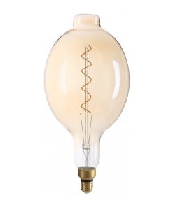 Filament LED žiarovka Ponte, E27, 8W, 500lm, Stmievateľná, Teplá biela