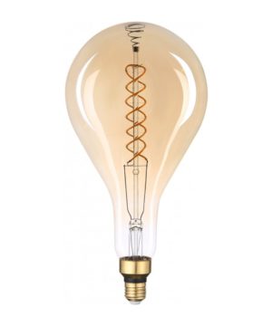 Filament LED žiarovka Rialto, E27, 8W, 500lm, Stmievateľná, Teplá biela | Avide