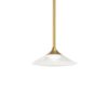Moderné závesné svietidlo TRISTAN SP v zlatej farbe | Ideal Lux