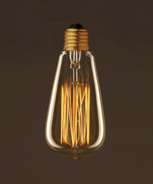 EDISON žiarovka - TEARDROP - E27, 25W, 60lm