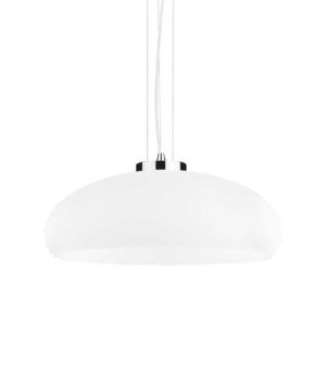 Biely sklenený závesný luster ARIA SP1 | Ideal Lux