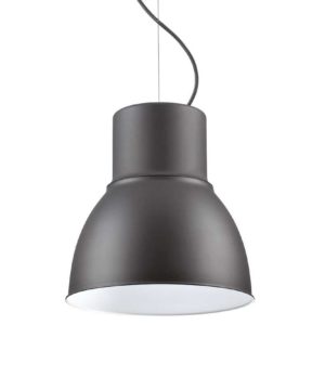 Štýlové závesné kovové svietidlo BREEZE SP1 BIG, tmavo šedá farba | Ideal Lux