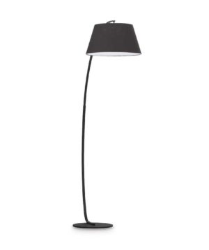 Dizajnová stojacia lampa PAGODA PT1, čierna farba | Ideal Lux