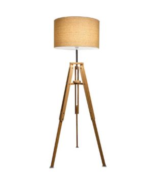 Drevená stojacia lampa KLIMT PT1 | Ideal Lux