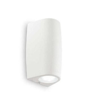 Exterierové nástenné svietidlo KEOPE AP2, biela farba | Ideal Lux