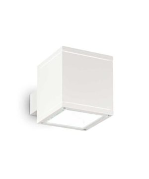 Exterierové nástenné svietidlo SNIF AP1 SQUARE, biela farba | Ideal Lux
