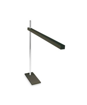 Moderná jednoduchá LED stolová lampa GRU TL, čierna farba | Ideal Lux