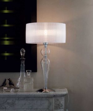 Alternative view of Sklenená stolová lampa DUCHESSA TL1 BIG | Ideal Lux