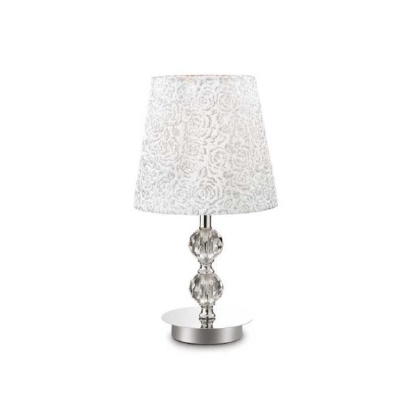 Stolová kryštálová lampa LE ROY TL1 SMALL | Ideal Lux