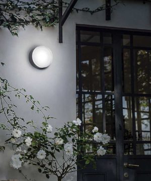 Alternative view of Vonkajšie nástenné a stropné svietidlo URANO PL1 BIG, biela farba | Ideal Lux