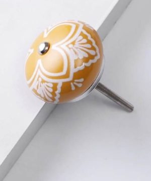 Keramická knobka na nábytok - séria HAND MADE - SUNNY , 40 mm