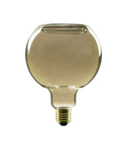 LED Globe G125 Dymová dizajnová žiarovka 6W, 1900K, 220lm, Stmievateľná