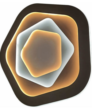 LED stropné svietidlo Design Adair, 134W, RF ovládanie, 9380lm