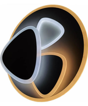 LED stropné svietidlo Design Arlo, 91W, RF ovládanie, 6370lm