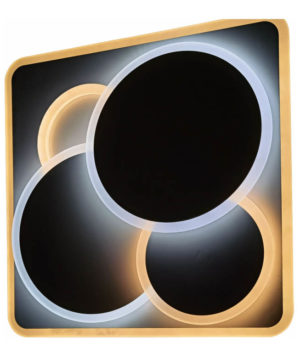 LED stropné svietidlo Design Brees, 125W, RF ovládanie, 8750lm