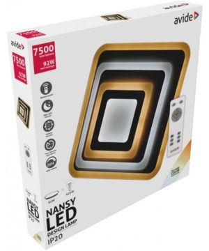 Alternative view of LED stropné svietidlo Design Nansy, 92W, RF ovládanie, 7500lm