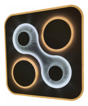 LED stropné svietidlo Design Philip, 95W, RF ovládanie, 5225lm