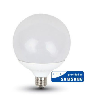 LED Žiarovka GLOBUS, SAMSUNG čip, E27, 17W, Studená biela, 1521lm