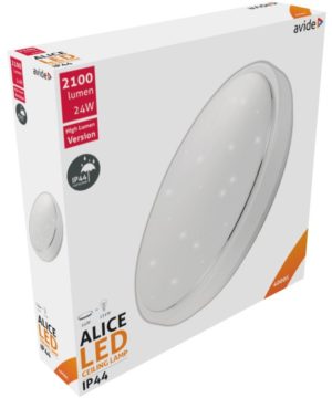Alternative view of Okrúhle stropné LED svietidlo ALICE, IP44, 24W, 2100lm