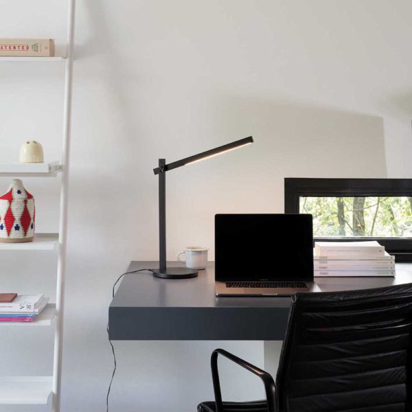 LED stolová lampa PIVOT TL so spínačom a stmievačom v čiernej farbe | Ideal Lux - Image 2
