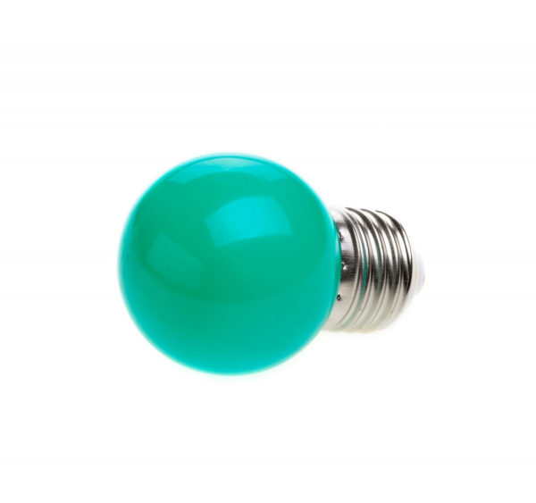 LED Dekoratívna žiarovka pre svetelné šnúry a reťaze, E27, 1W, Tyrkysová farba | Amarcords