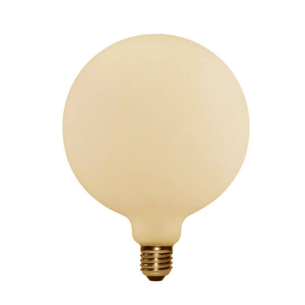 LED porcelánová žiarovka G155, 6W, E27, Stmievateľná - Image 2
