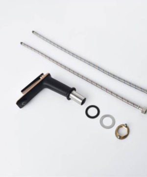 Moderná umývadlová batéria v bielo - chrómovom prevedení