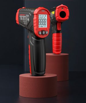 Alternative view of Digitálny laserový pyrometer Habotest HT641A, merač vlhkosti