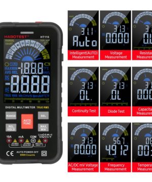 Digitálny univerzálny multimeter Habotest HT116 True RMS, NCV – Obrázok 6