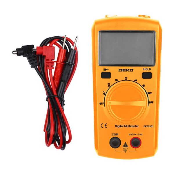 Digitálny univerzálny multimeter Deko Tools, DKF0301 - Image 3